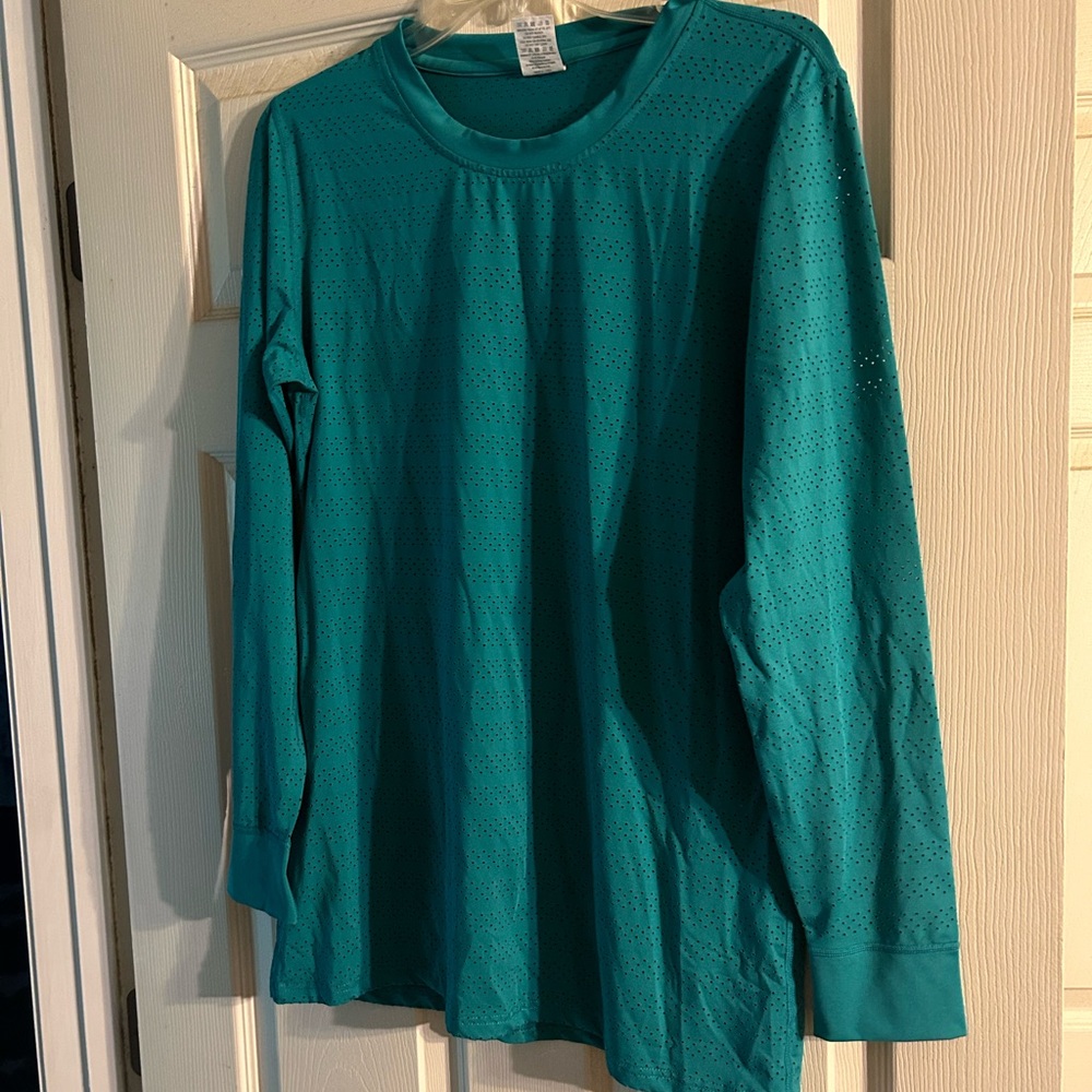 Zyia Active women’s long sleeve XL running shirt